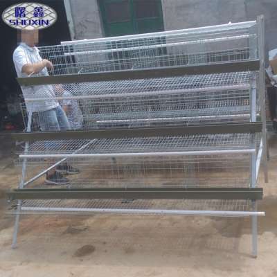 Hot Dipped Galvanized Poultry Shed Cage Layer Chicken Cages for Laying Hens